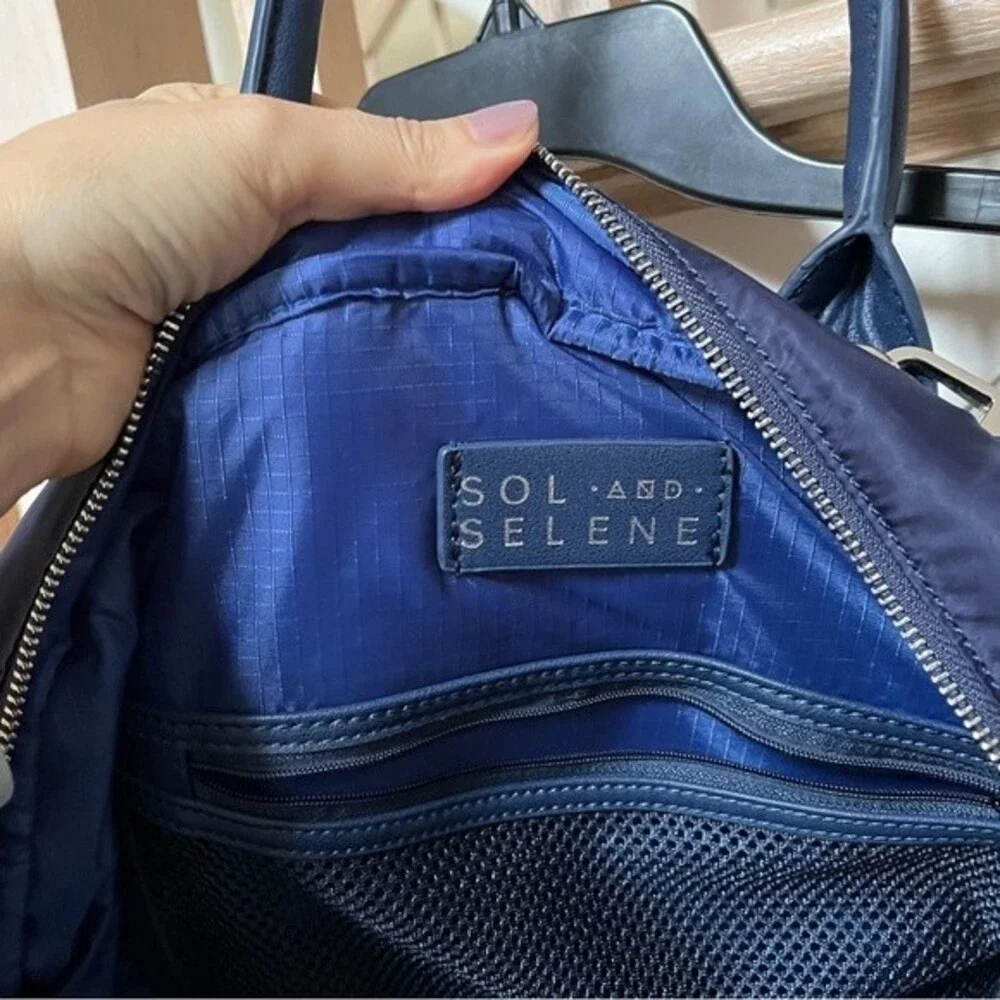 Sol and Selene Flying High Satchel in Navy